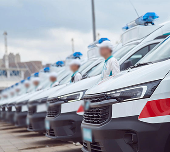 古田县服务车队展示